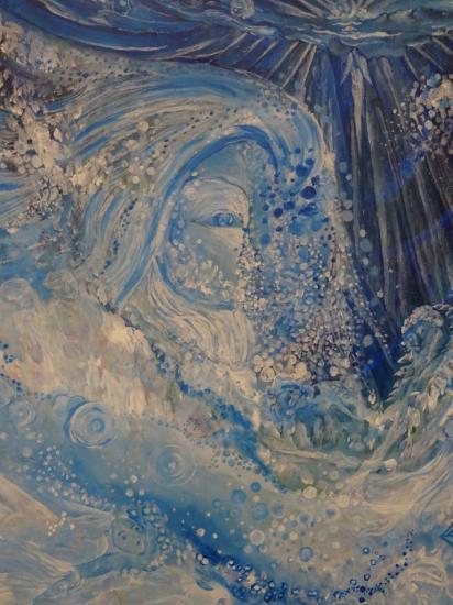 Le vieil homme et la vague 